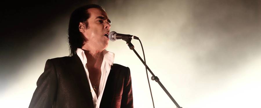 Nick Cave & Grinderman performs at EXIT 2011 Music Festival, on July 10, 2011 at the Petrovaradin Fortress in Novi Sad, Serbia.