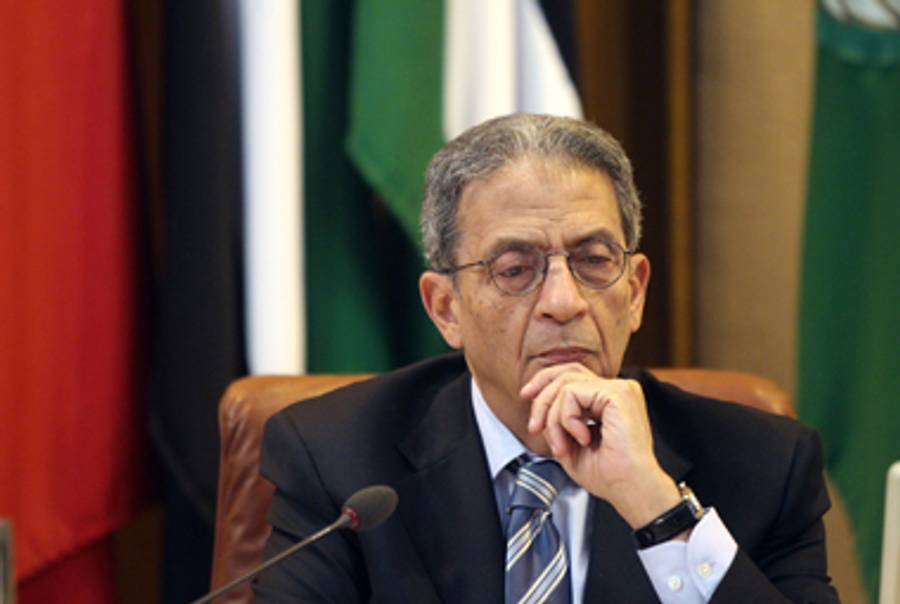 Amr Moussa, Secretary-General of the Arab League(Getty imagse)