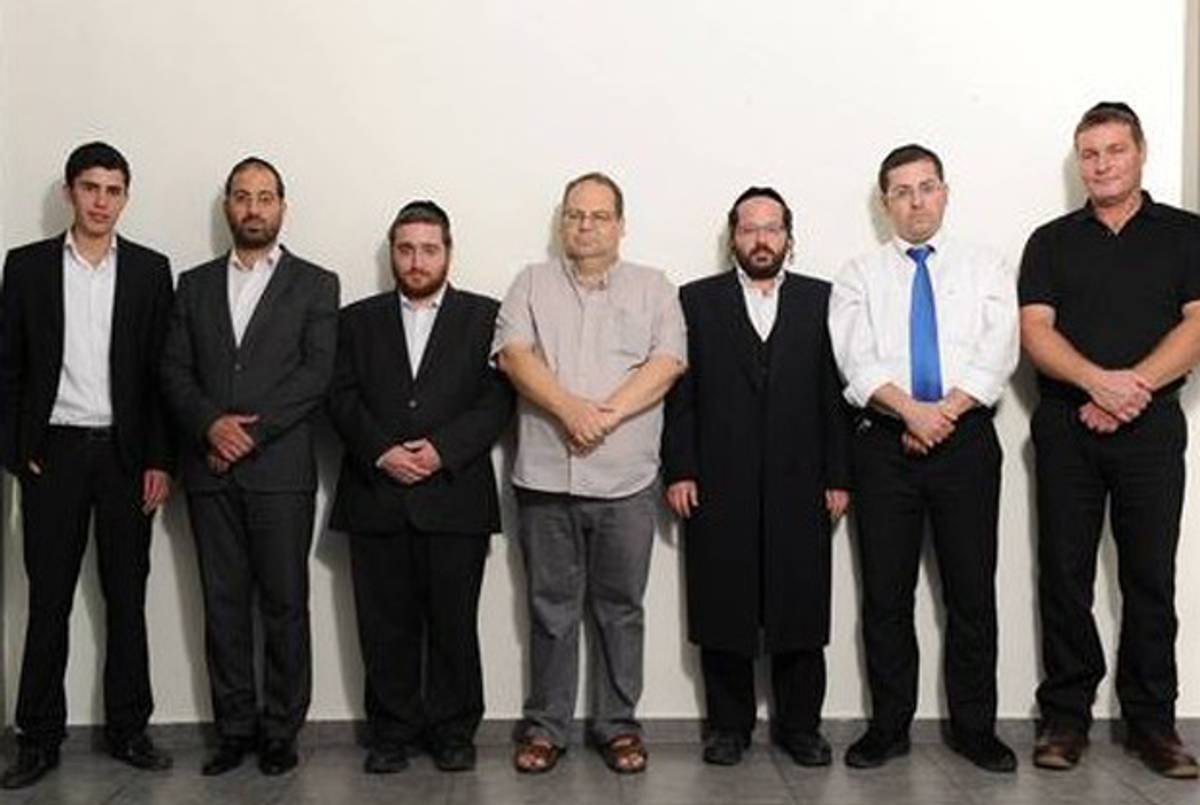 The contenders on 'The Spokesman.'(Reuven Castro/Maariv)