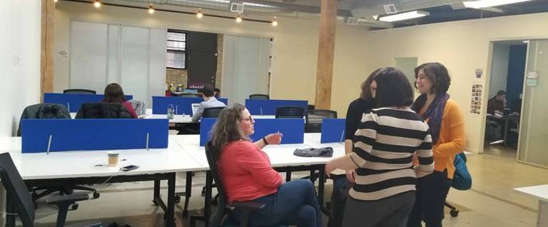Chicago's SketchPad, a co-working space for Jewish organizations