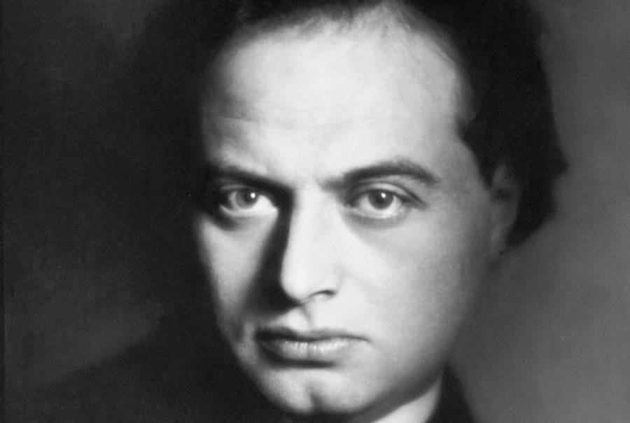 Author Franz Werfel, 1920.(Imagno/Getty Images)