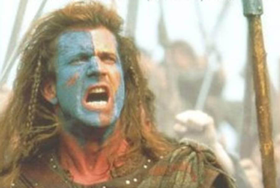 Mel Gibson, maybe or maybe not in costume.(IMDB)