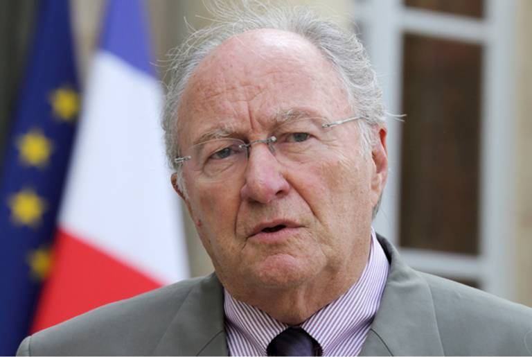 President of the Representative Council of France's Jewish Associations, or CRIF, Roger Cukierman. (PHILIPPE WOJAZER/AFP/Getty Images)