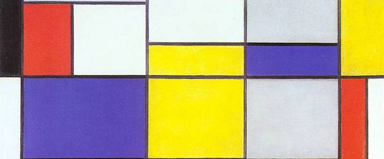 'Composition A,' Piet Mondrian 