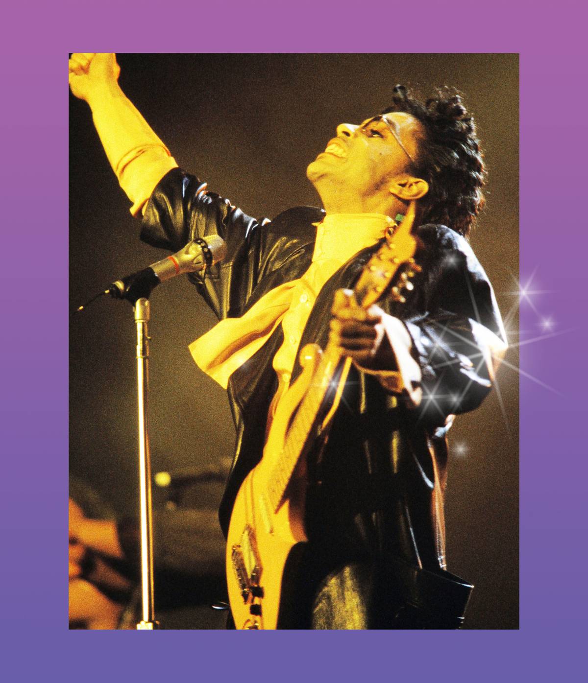 Prince performs in Paris, 1987