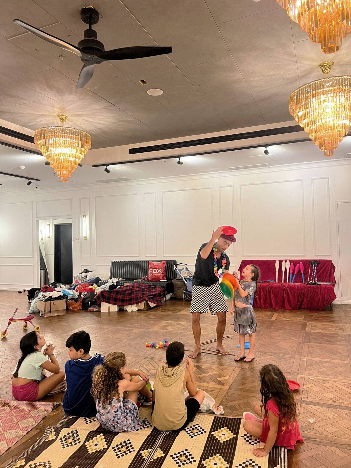 In addition to accommodation, the Brown Bobo hotel in Tel Aviv has been providing activities and entertainment for children