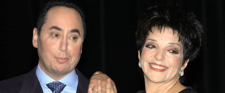 David Gest and Liza Minnelli in West Hollywood, California, July 25, 2002. 