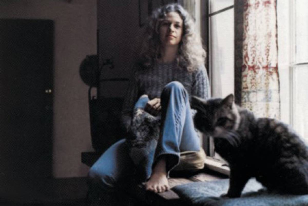 Carole King on the cover of Tapestry.(Amazon)