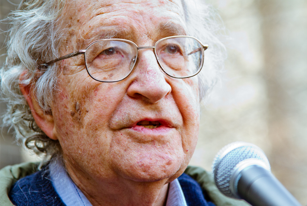 Noam Chomsky.(Andrew Rusk via Flickr)