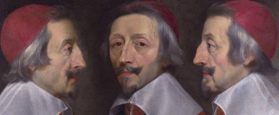 Cardinal de Richelieu, by Philippe de Champaigne (ca 1642).