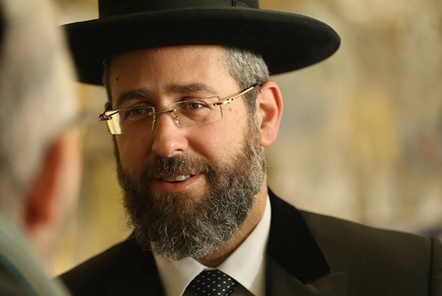 David Lau, Ashkenazi Chief Rabbi of Israel. (Sean Gallup/Getty Images)