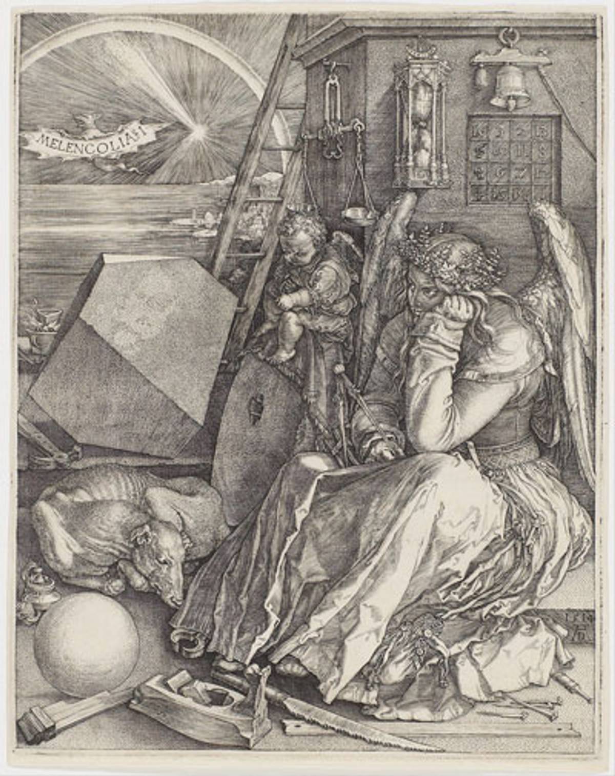 Albrecht Dürer, ‘Melencolia I,’ 1514
