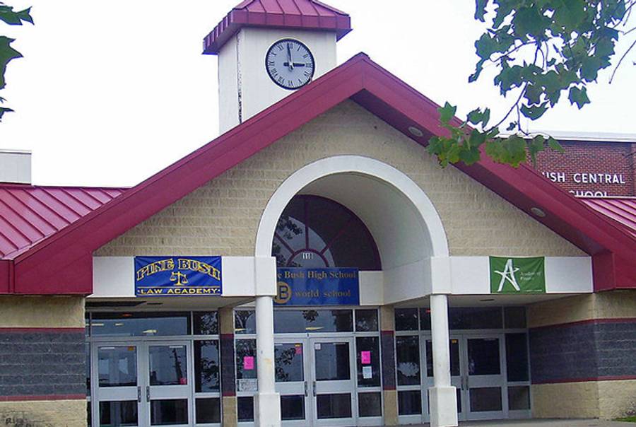 Pine Bush High School.(Wikipedia)