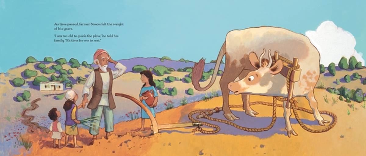 From 'Shoshi’s Shabbat,' by Caryn Yacowitz and illustrated by Kevin Hawkes