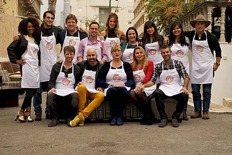 The contestants on Israel's fourth season of Master Chef.(Facebook)