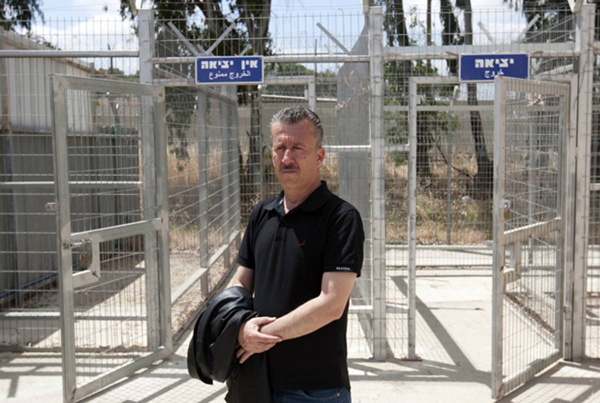 Bassem al-Tamimi yesterday.(Ahmad Gharabli/AFP/GettyImages)