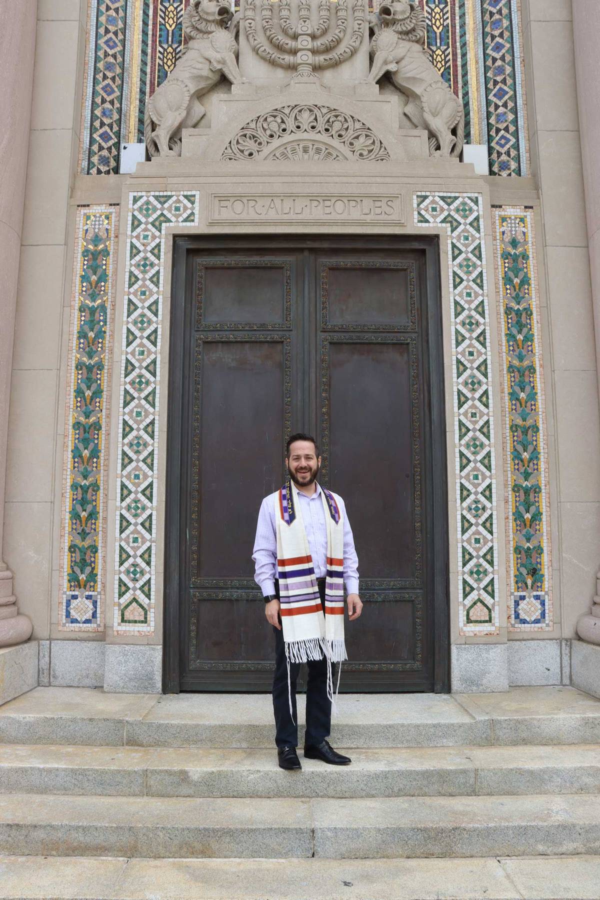 Rabbi Eli Freedman of Congregation Rodeph Shalom in Philadelphia