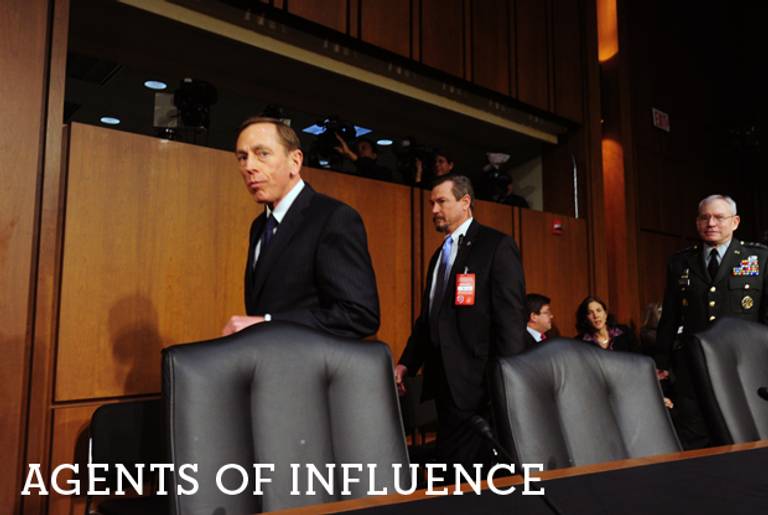 CIA Director David Petraeus arrives to testify before the U.S. Senate Intelligence Committee on Jan. 31, 2012.(Karen Bleier/AFP/Getty Images)