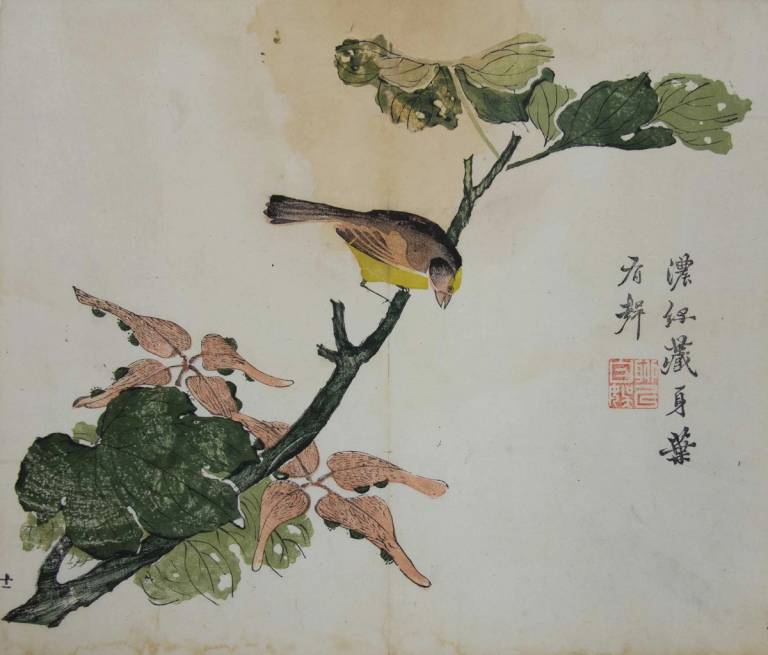 Page from ‘The Mustard Seed Garden Manual of Painting (Jieziyuan huazhuan),’ after a painting by Dao Cheng (Chinese, Ming dynasty), Qing dynasty (1644-1911)