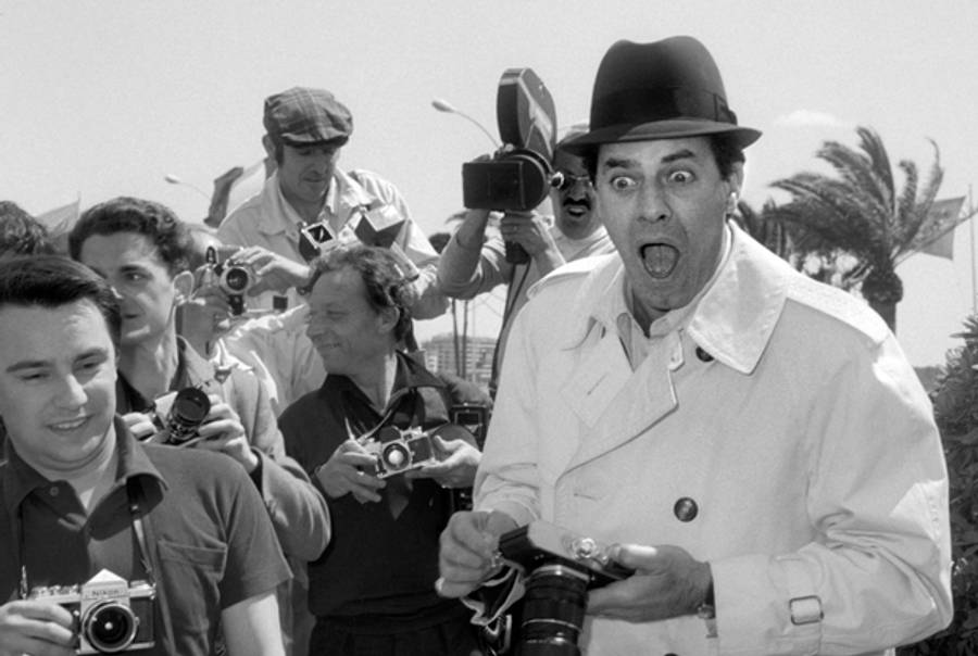 Jerry Lewis at the Cannes Film Festival in 1965(AFP/Getty Images)