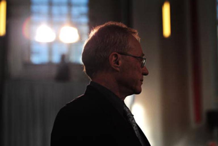 David Grossman at the ceremony awarding him the Peace Prize of the German Book Trade at the Frankfurt Book Fair, October 10, 2010.(Johannes Eisele/AFP/Getty Images)
