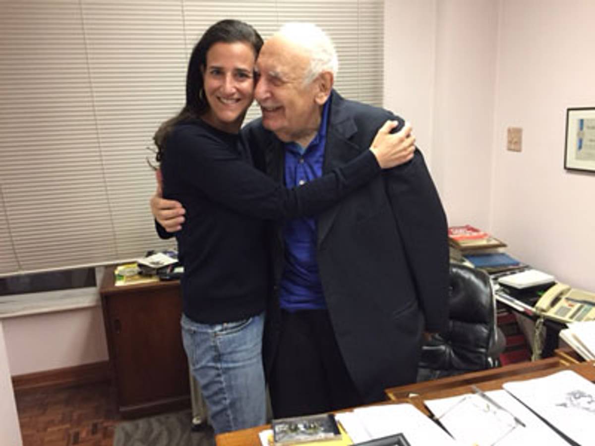 Marcel today, at his medical practice, pictured with the author. (Photo courtesy the author)