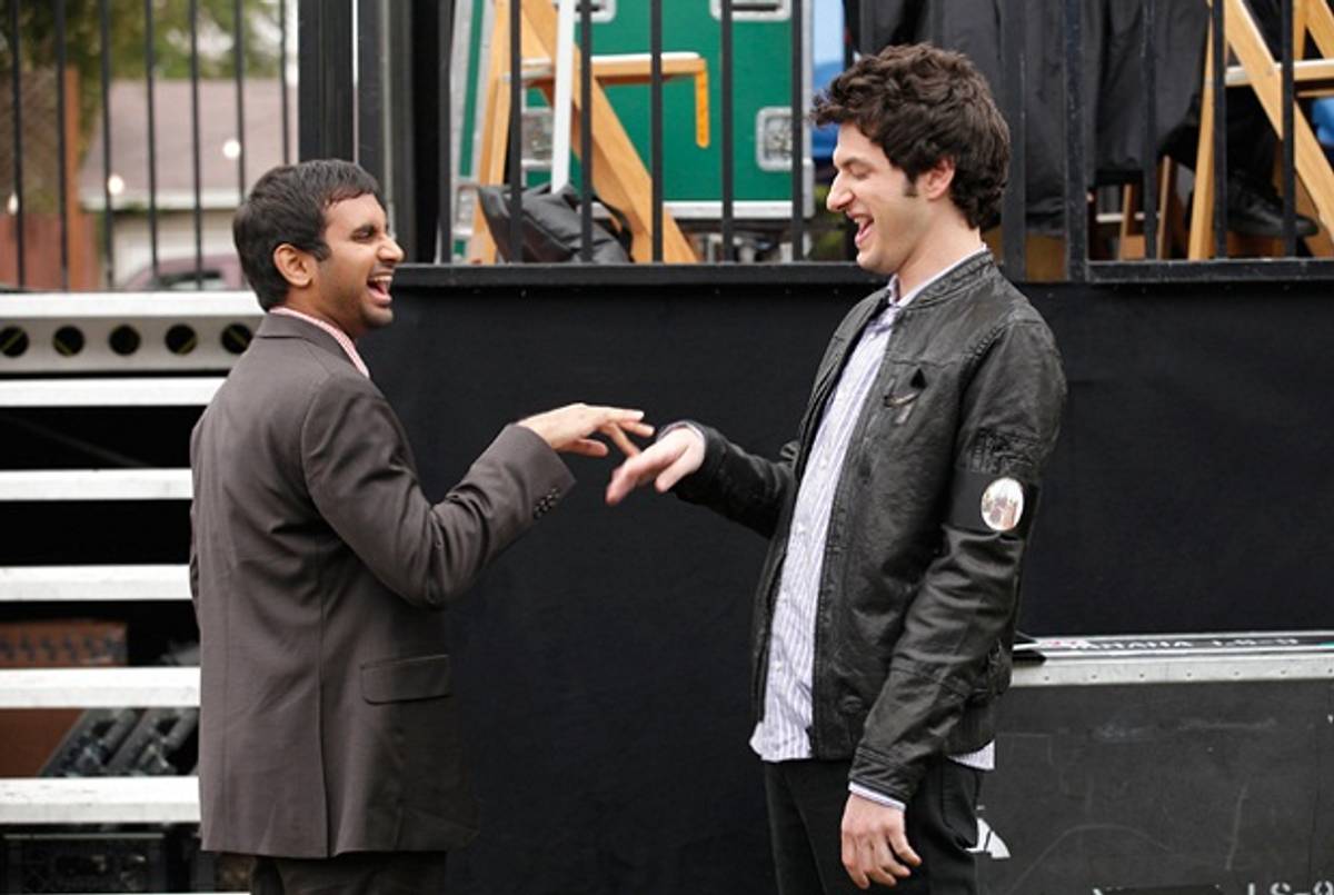 Characters Tom Haverford and Jean-Ralphio Saperstein of 'Parks and Recreation'(Esquire)