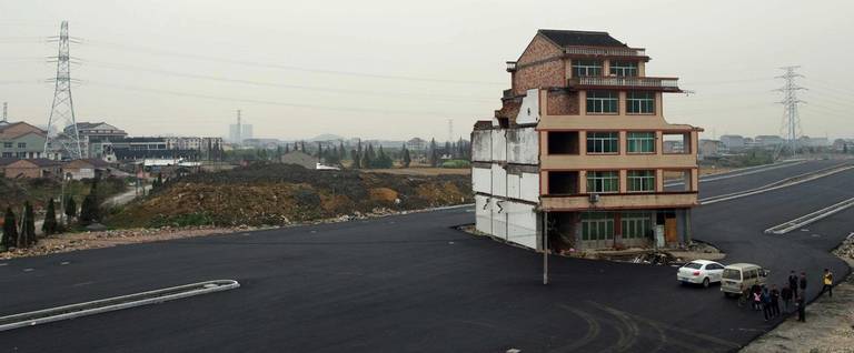 Refusing to make a deal: hero or fool? November, 2012, in Wenling, in eastern China's Zhejiang province.