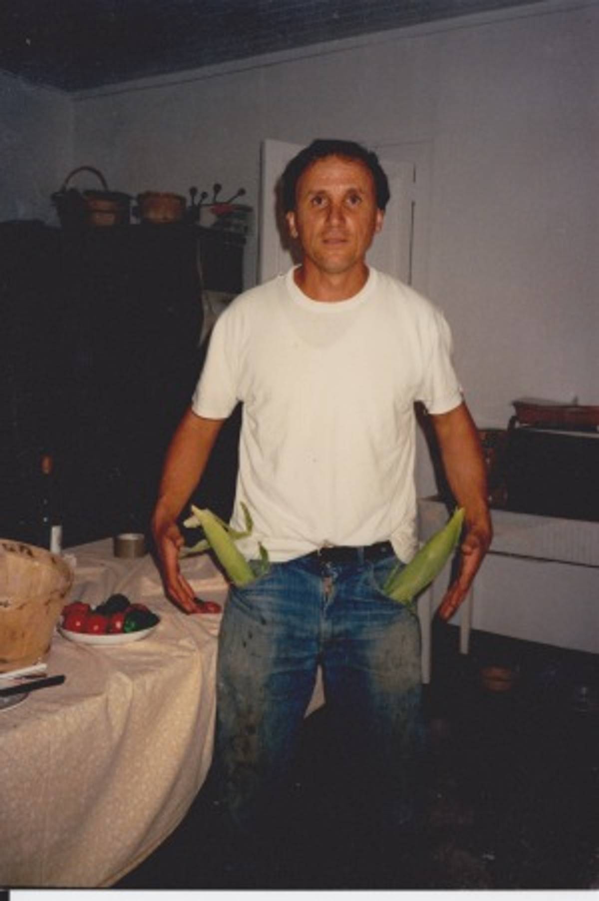 Antopolsky on his farm in Bordeaux, France in the late 1980s. (Photo: The Sheriff of Mars)