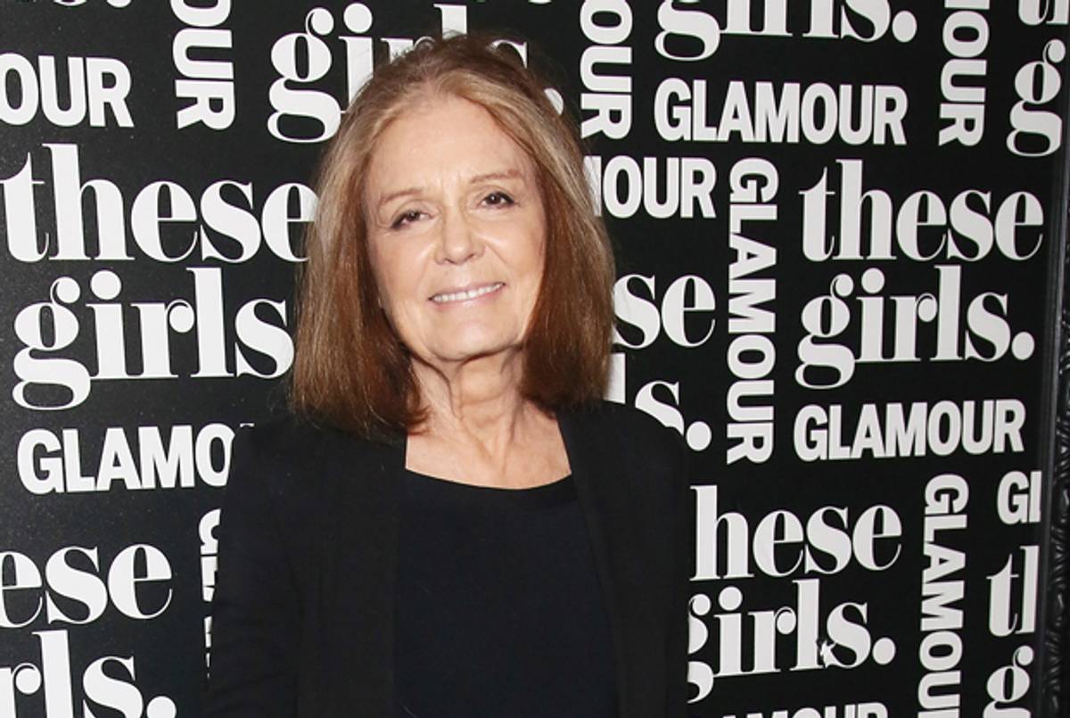 Journalist Gloria Steinem attends Glamour's presentation of 'These Girls' at Joe's Pub on May 20, 2013 in New York City.(Astrid Stawiarz/Getty Images for Glamour)