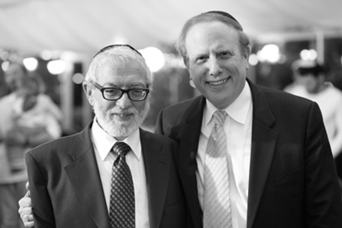 L-R: David Kazhdan and Itzhak Goldberg. (Photo courtesy the author)