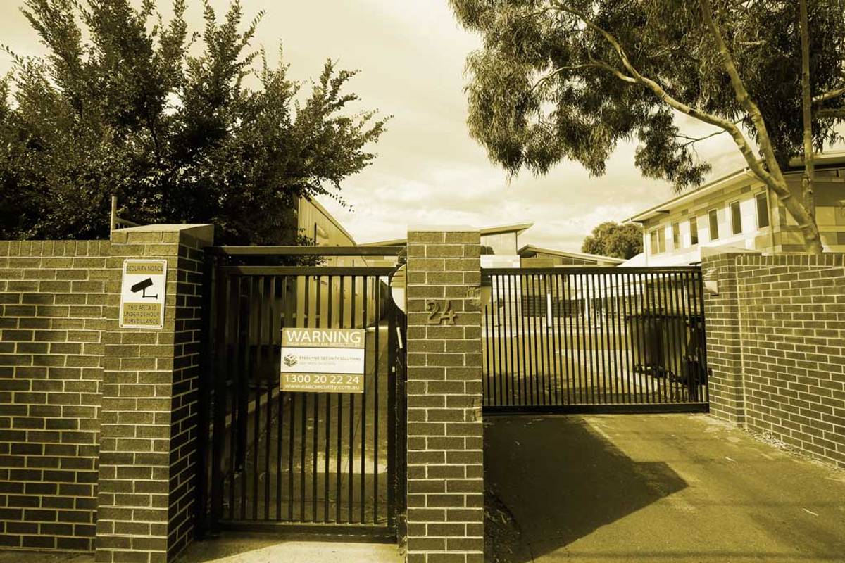The outside of Adass Israel School in Melbourne, Australia, 2018.