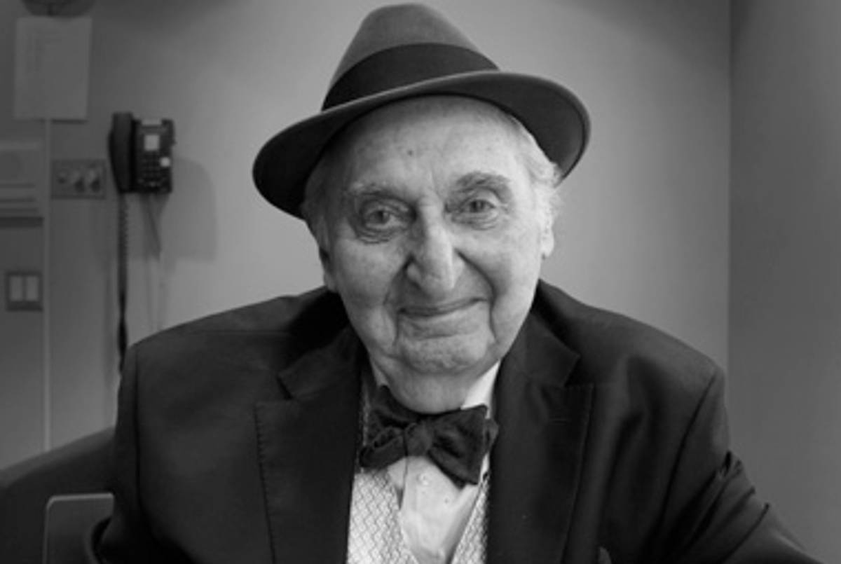 Fyvush Finkel, May 2010.(Rivka Katvan)