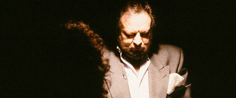 Ricky Jay appearing on the Channel 4 TV show 'The Secret Cabaret'