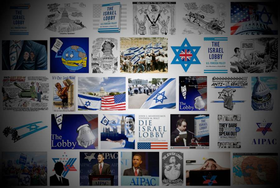 (Illustration from Google Image Search for "israel lobby")