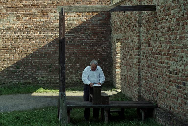 Director Claude Lanzmann in The Last of the Unjust.(Cohen Media Group)