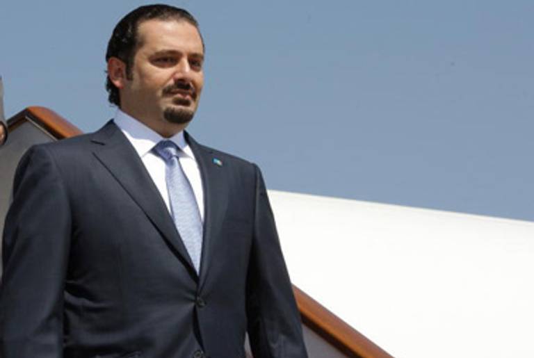 Lebanese Prime Minister Saad Hariri.(Louai Beshara/AFP/Getty Images)