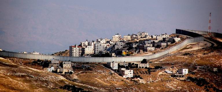 West Bank Barrier near Sawahera al-Sharqiya, May 2008. 