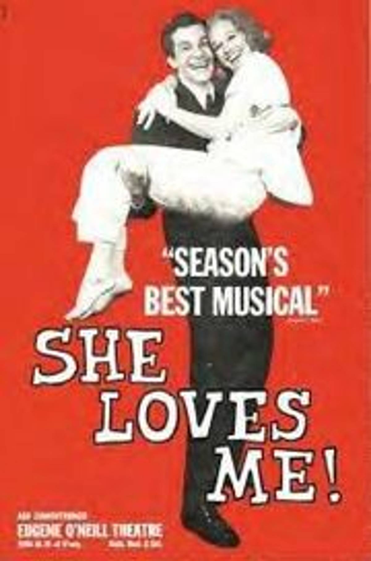 The original Broadway poster from the 1963 Broadway production of ‘She Loves Me’ (Wikimedia)
