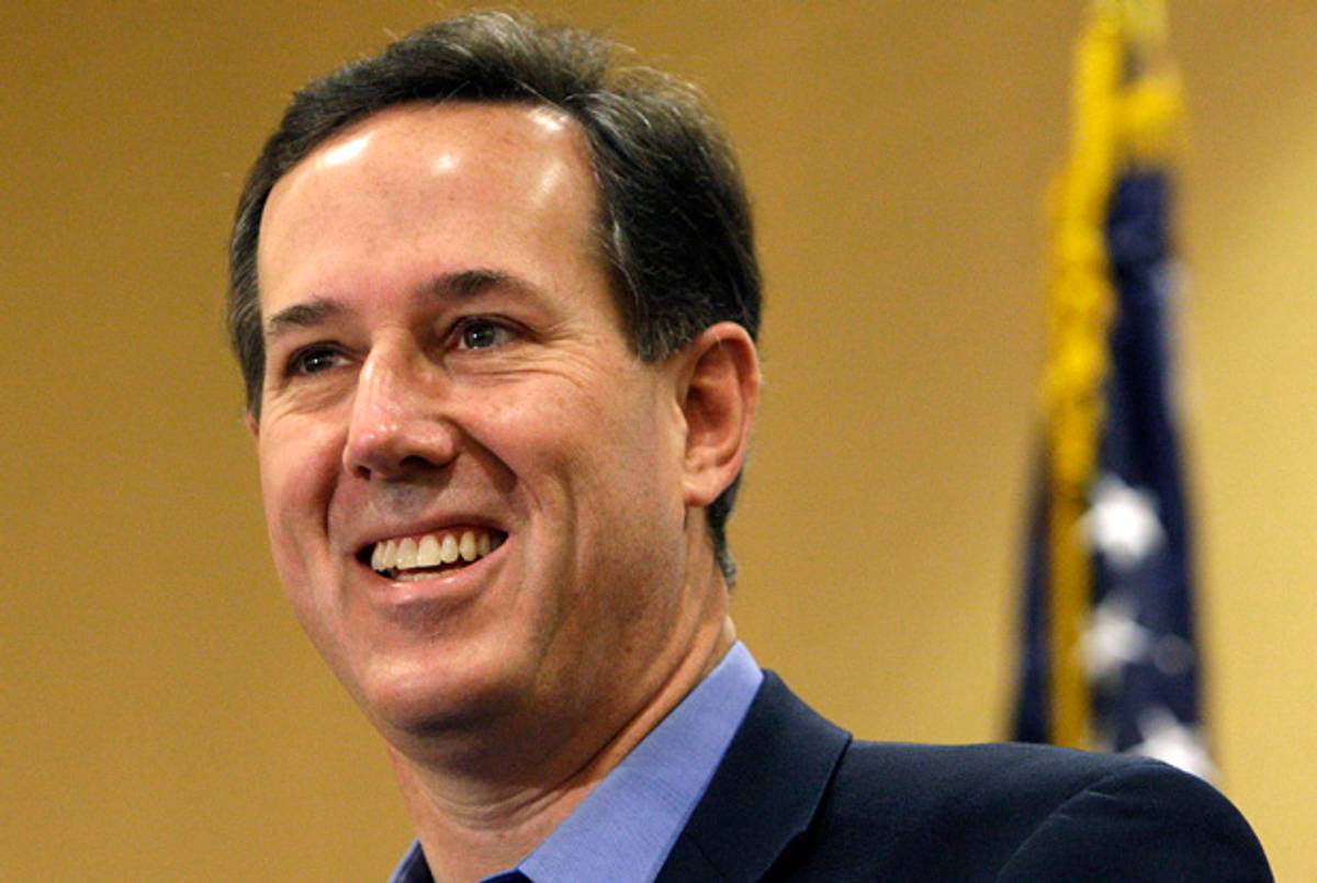 Rick Santorum.(Jay LaPrete/Getty Images)