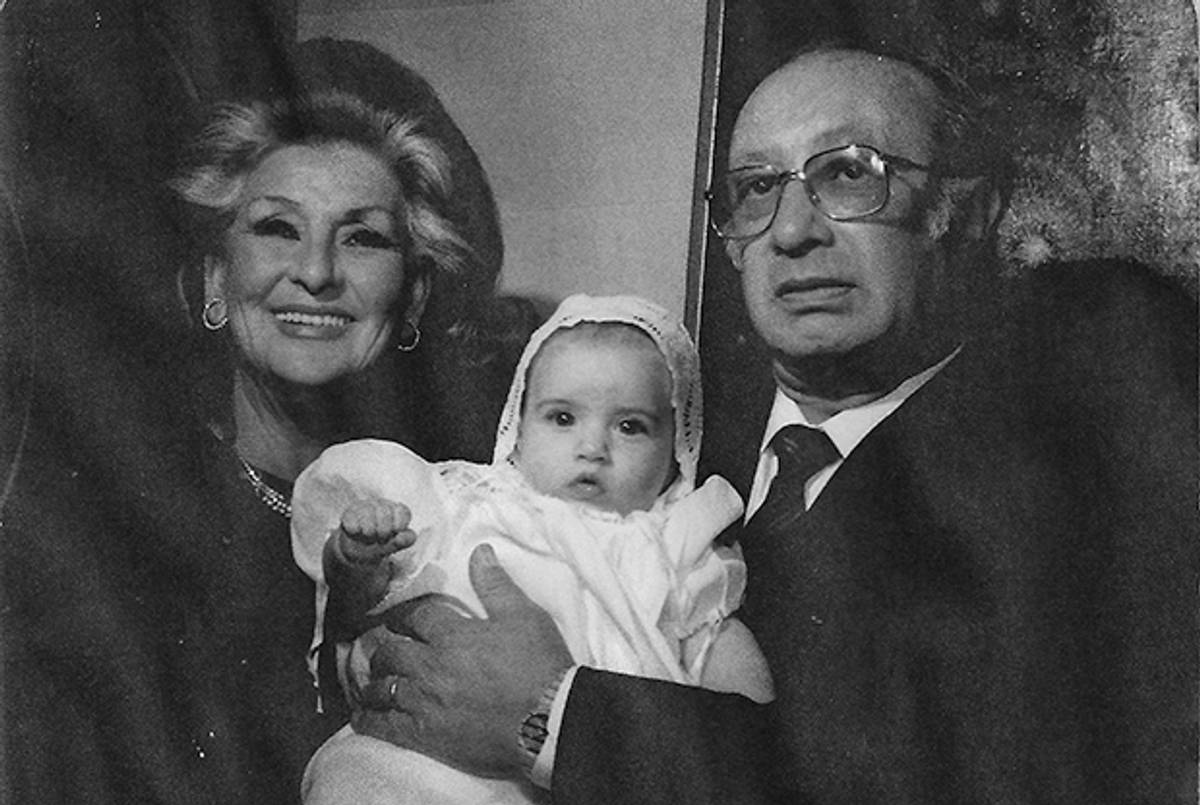 The author and her paternal grandparents in 1988. (Photo courtesy of the author)