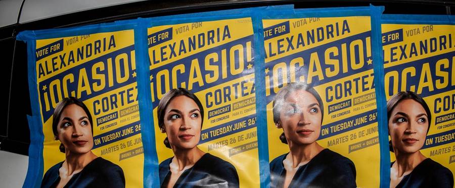 June 26, 2018: Alexandria Ocasio-Cortez upsets Rep. Joseph Crowley in New York primary