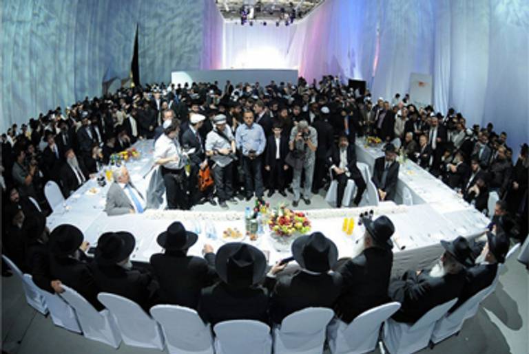The Lazar-Rosenfeld wedding.(Israel Bardugo)