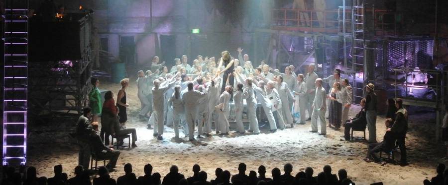 2013 production of 'Jesus Christ Superstar' in Rotterdam, Netherlands.