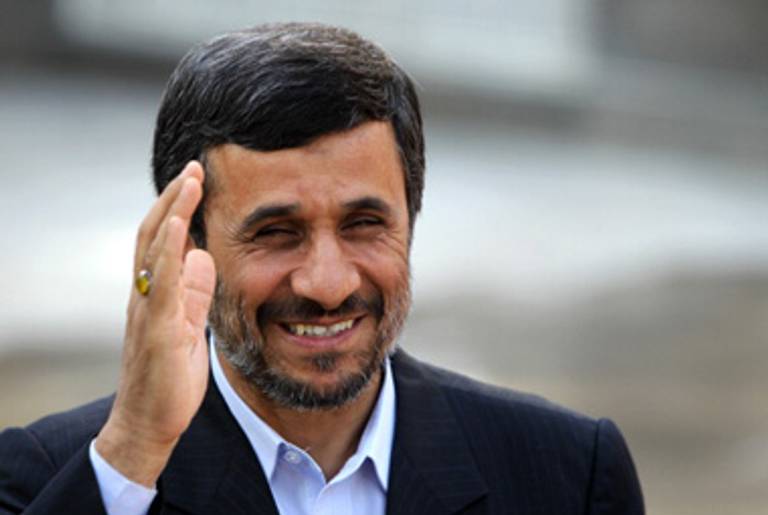 Iranian President Mahmoud Ahmadinejad last month.(Atta Kenare/AFP/Getty Images)