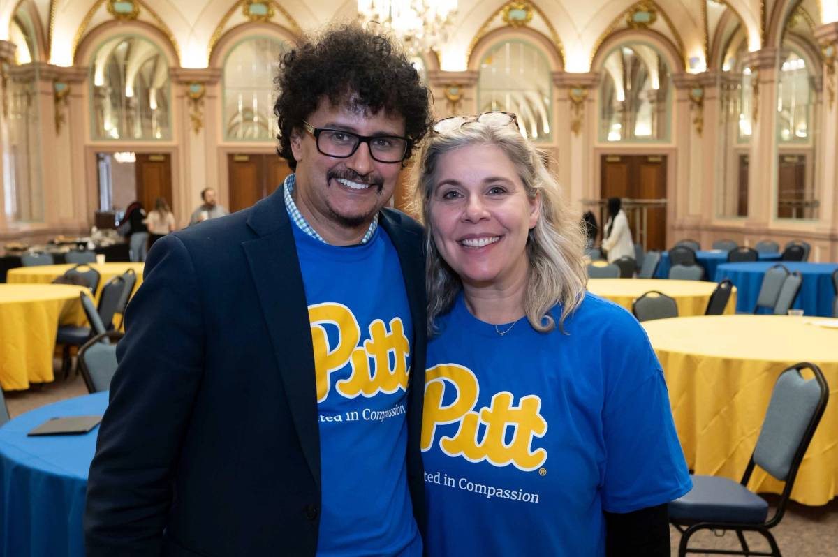 The authors at the Pitt Community United in Compassion event
