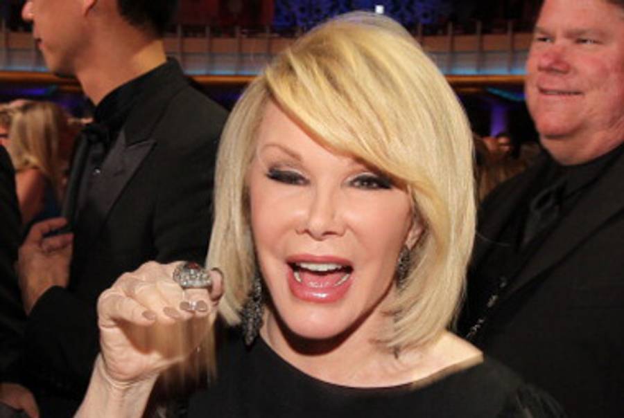 Joan Rivers.(Christopher Polk/Getty Images for VH1)