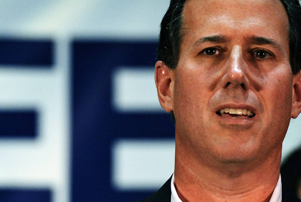 Rick Santorum.(Patrick Smith/Getty Images)