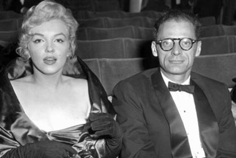 Marilyn Monroe and Arthur Miller at London’s Comedy Theatre, 1956(AFP/Getty Images)