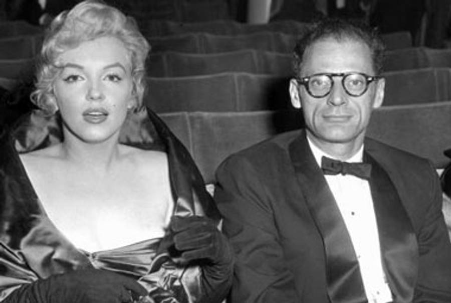 Marilyn Monroe and Arthur Miller at London’s Comedy Theatre, 1956(AFP/Getty Images)